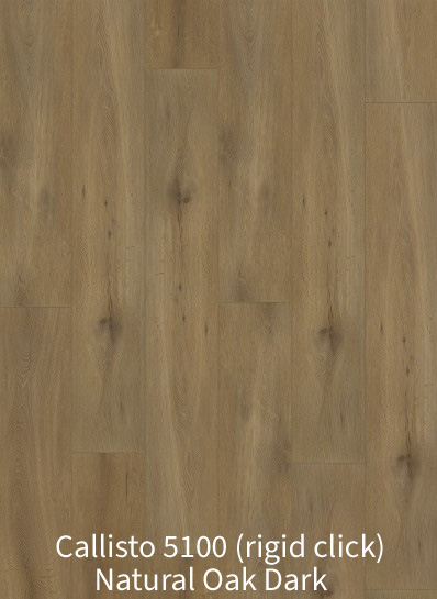 Callisto 5100 (rigid click) Natural Oak Dark