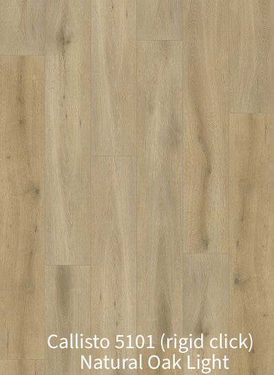 Callisto 5101 (rigid click) Natural Oak Light