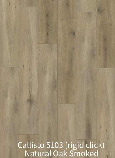 Callisto 5103 (rigid click) Natural Oak Smoked