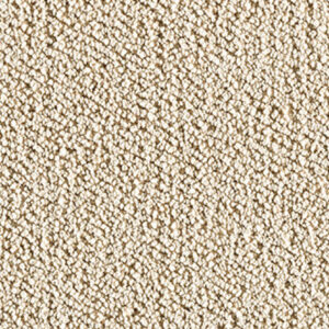 Een gedetailleerde foto van de textuur en het oppervlak van het Gelasta Ecoswitch 234 tapijt. De afbeelding toont een regelmatige lussenstructuur (bouclé/loop pile) in een heldere, gemêleerde zandbeige kleur. Er staat geen tekst op de afbeelding.