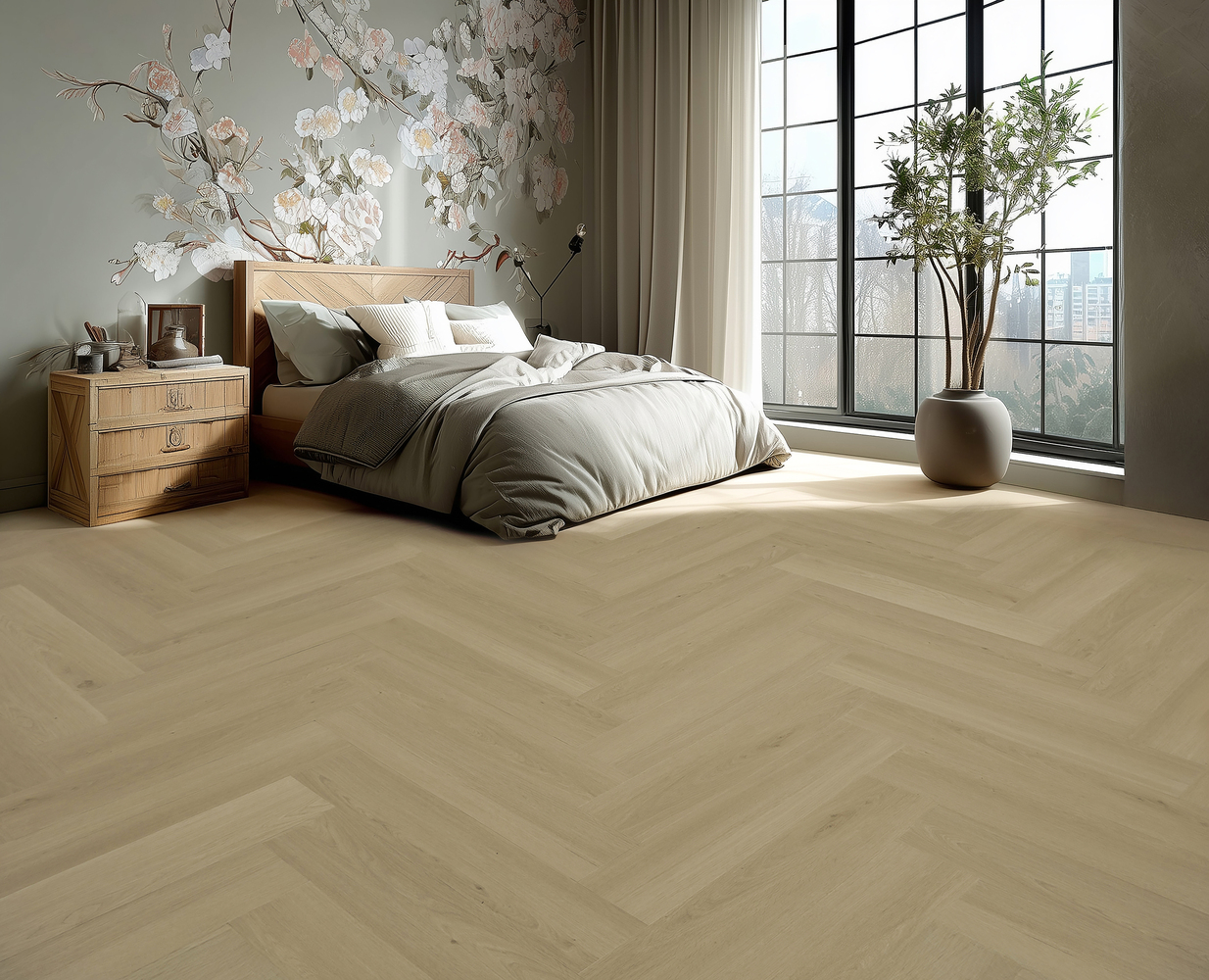Gelasta Highland Visgraat (dryback) Plak PVC - Afbeelding 5