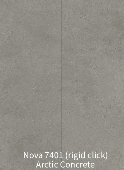 Nova 7401 (rigid click) Arctic Concrete