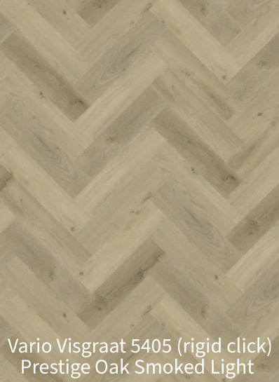 Vario Visgraat 5405 (rigid click) Prestige Oak Smoked Light